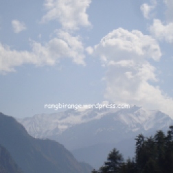 Himalayas in the Tirthan Valley of Kullu